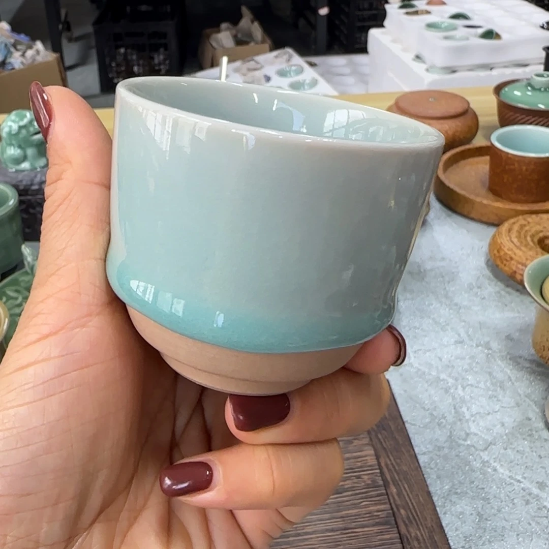 小金茶器青瓷茶具