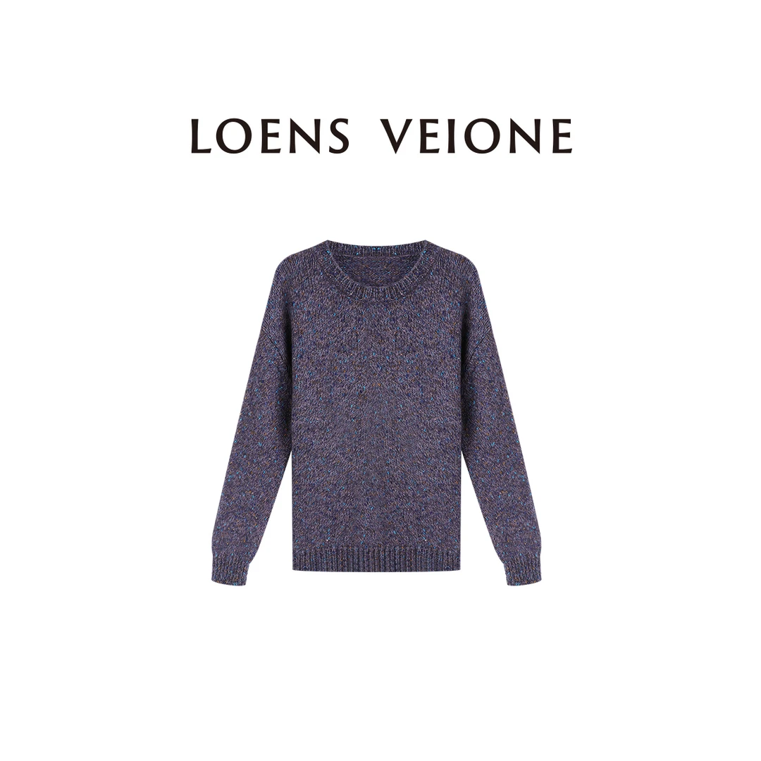 LOENS VEIONE/路斯威亚 澳洲绵羊毛混纺定制设计毛衣24CVDA0362N