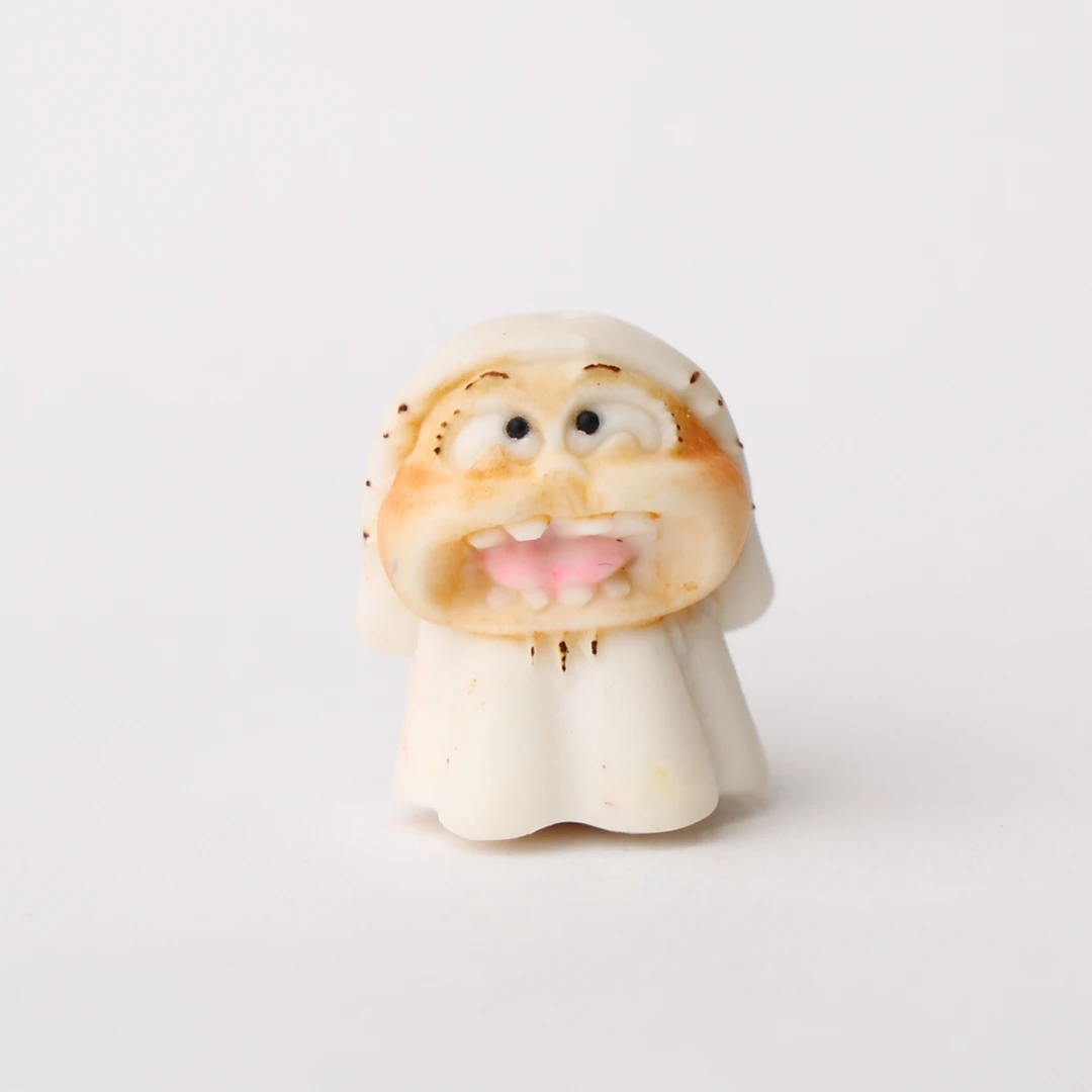 非金属木质吊坠 白色