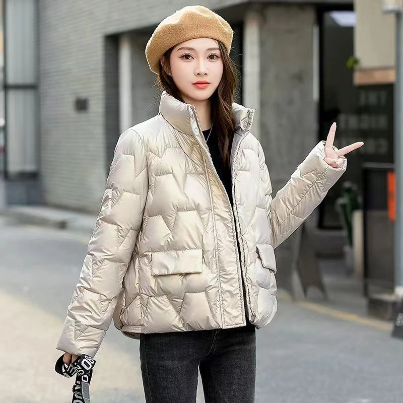 【粉丝专属】7303女士棉服外套冬季短款棉袄时尚韩版显瘦宽松加厚