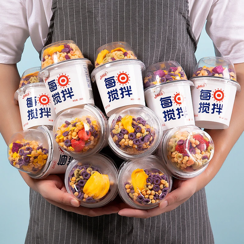 双12大 福利大杯搅拌210ml*6杯搅拌酸奶饮品学生早餐酸酸甜甜新鲜