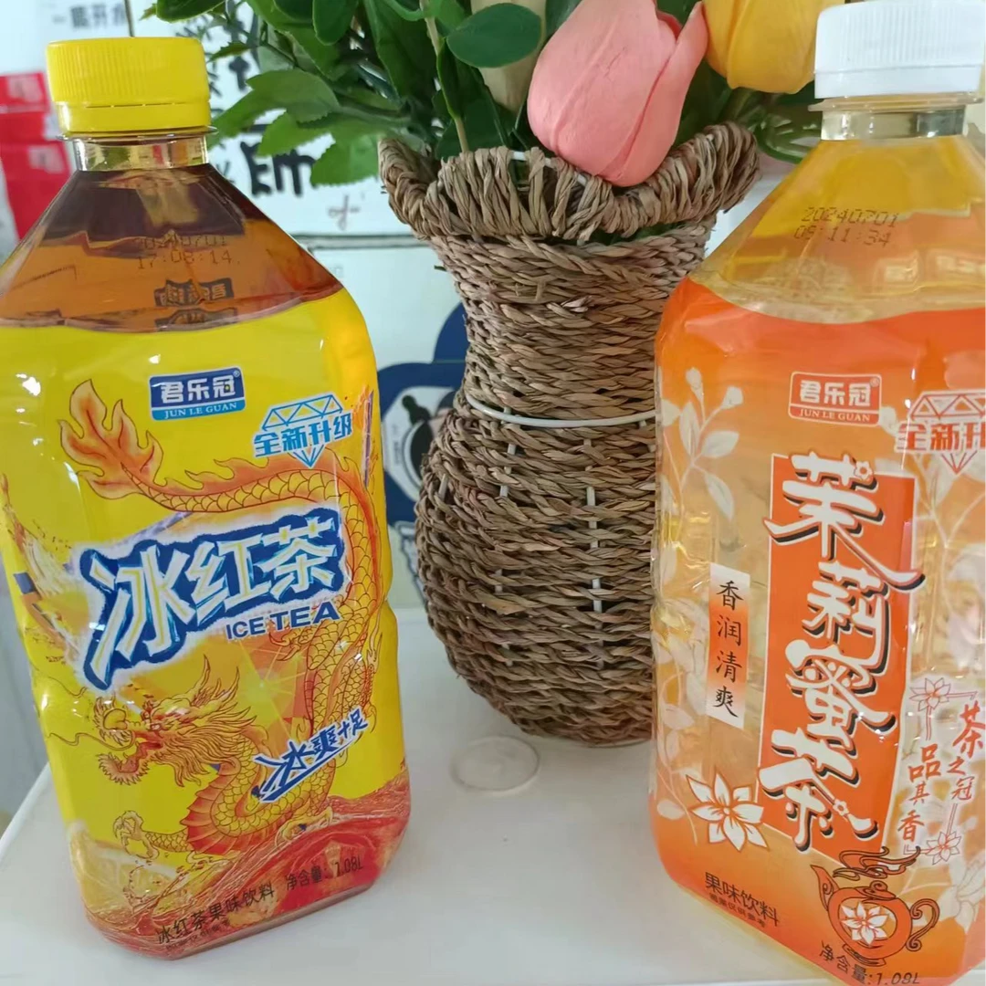 新疆包邮【青梅绿茶+冰糖雪梨】随机发 1.08L*4瓶 日期：25年7月1日