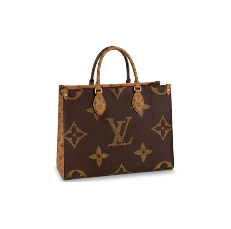 99新 LouisVuitton/路易威登 【交个朋友专属】老花onthego托特包