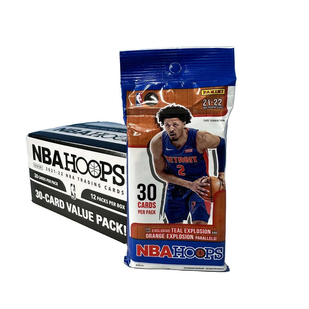 21-22 Panini Hoops 肥包 篮球球星卡盒 拆包