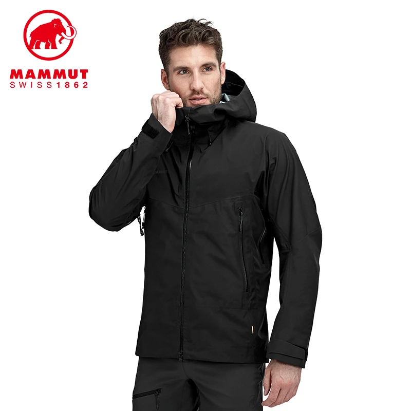 Mammut/猛犸象Crater男士防风防水高透气硬壳登山衣服外套
