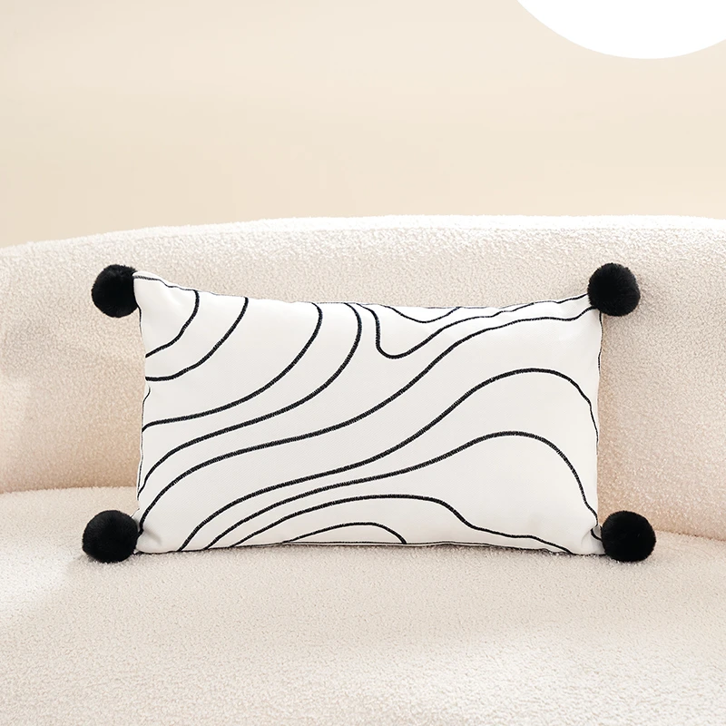 网红重工抱枕2025款凳子靠背垫护腰办公室腰靠床上靠背枕套不含芯