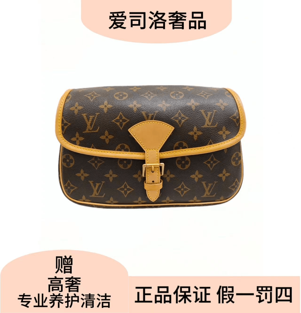 99新 LouisVuitton/路易威登 中古款法棍邮差斜挎包【爱司洛】