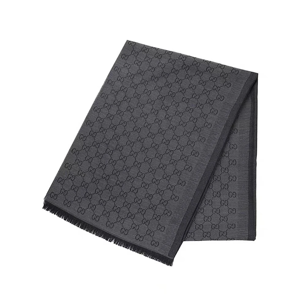 全新未使用 GUCCI/古驰 羊毛 绒线丝巾男女同款【卡神】