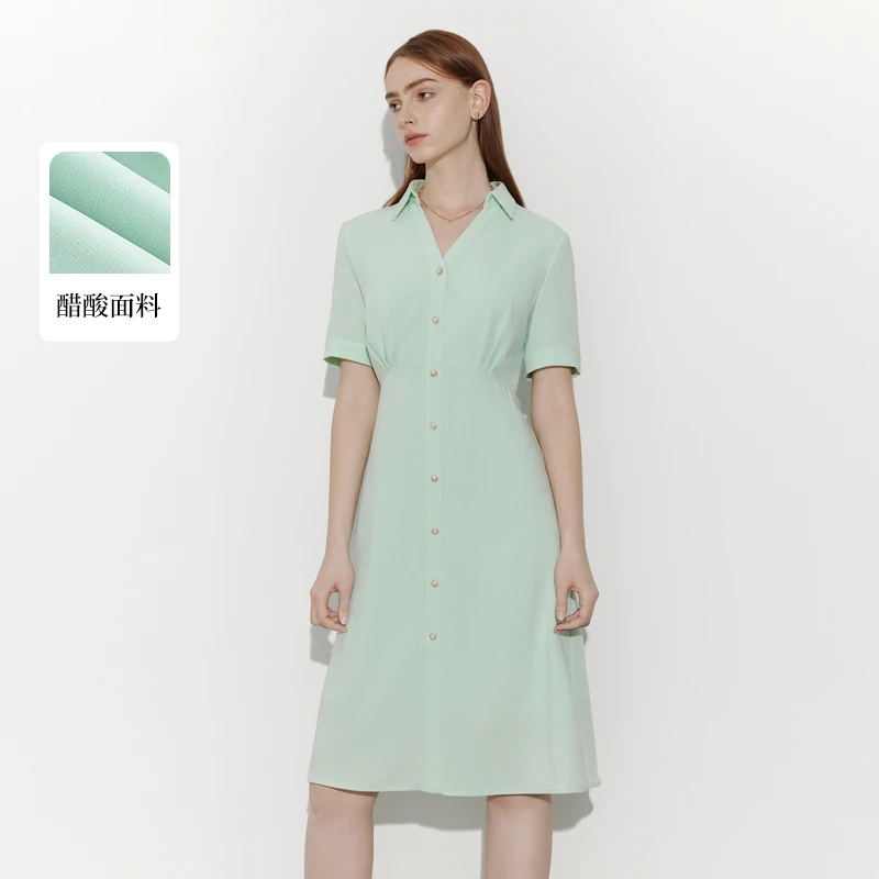 【醋酸】Scofield女装时尚通勤风连衣裙2024度假穿搭高能感