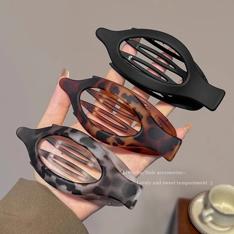 简约气质高级感发夹女后脑勺盘发抓夹大号鸭嘴夹气质头饰发卡秋季