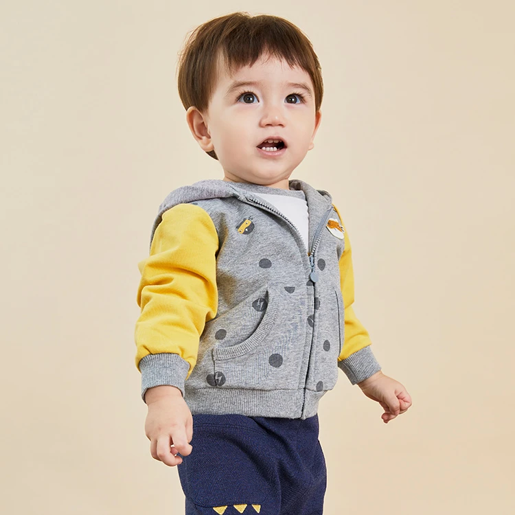 好孩子童装上衣春秋儿童休闲时尚外套6-12个月宝宝外出服幼童上衣