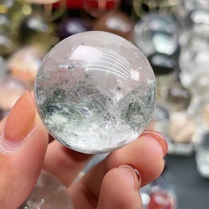 水晶天然水晶未镶嵌紫*蝶