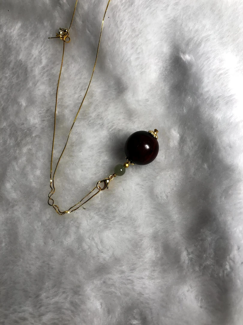 降真香 海南木本降真香红降1.8吊坠 万能珠 【赠链子】