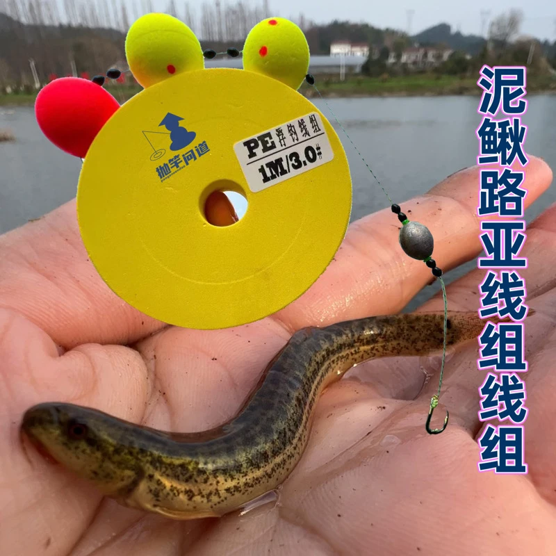 抛竿问道泥鳅浮钓线组洛阳球漂路亚钓法翘嘴鳜鱼黑鱼钓半水新方法