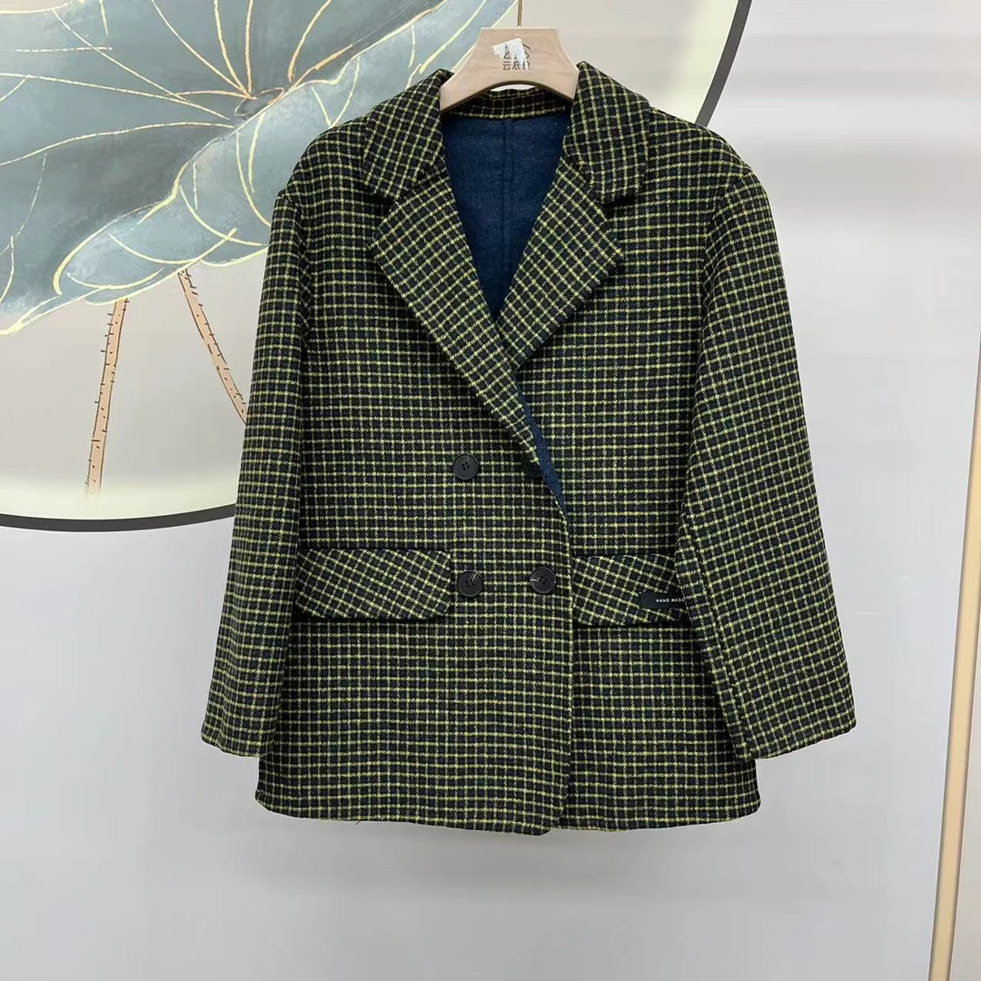 【桃姐宠粉】DJ145秋冬季气质百搭大衣外套女