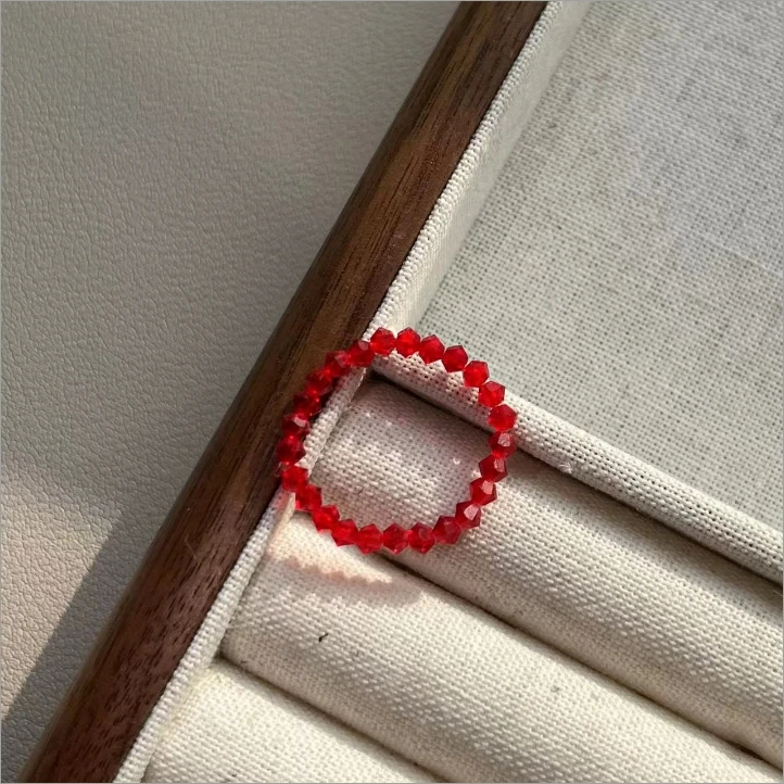 铜合金戒指 毒饰高定  韩式重工福临双心戒指ZZ5030