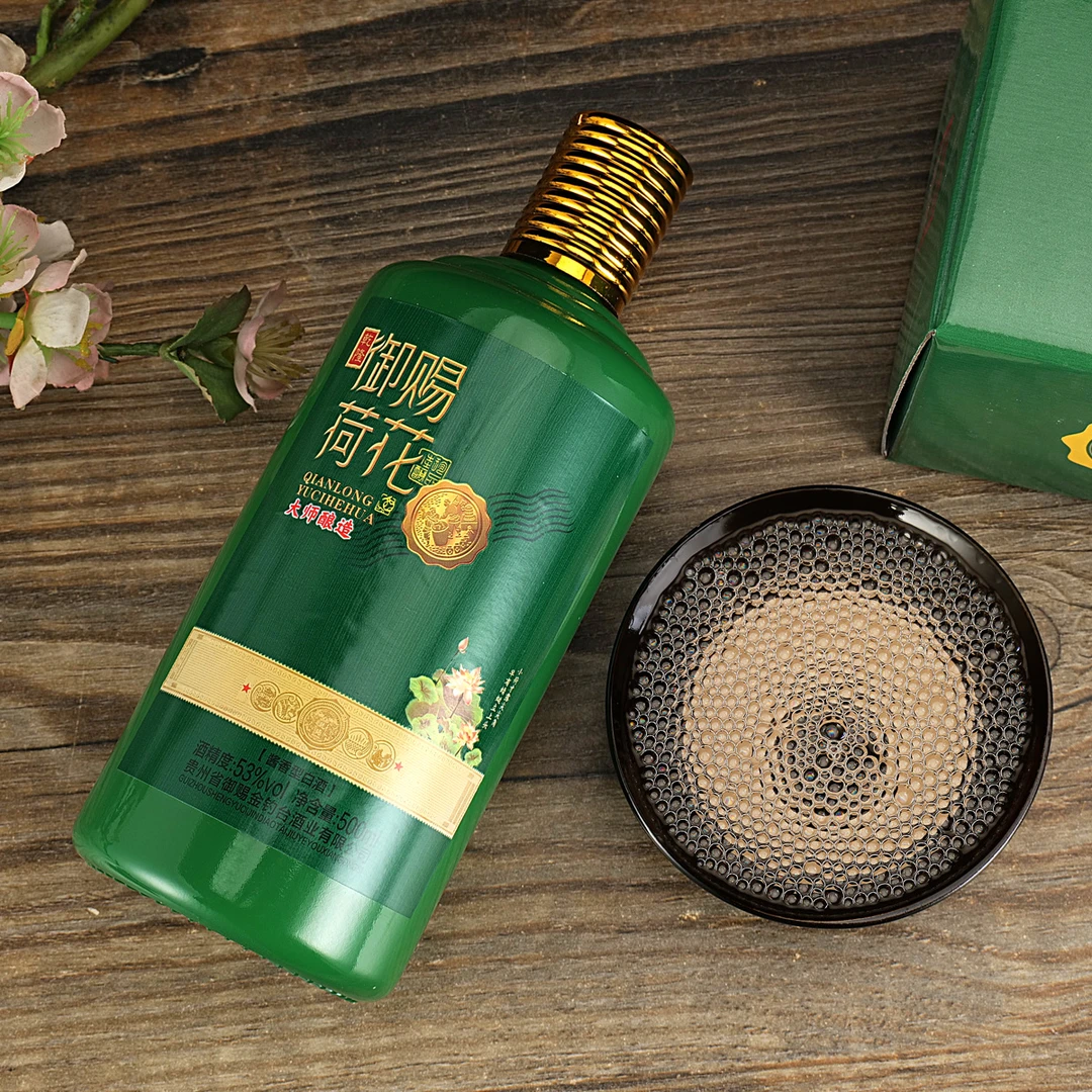 乾赐乾赐御赐荷花T酱香型白酒纯粮酿造53度500ml*6