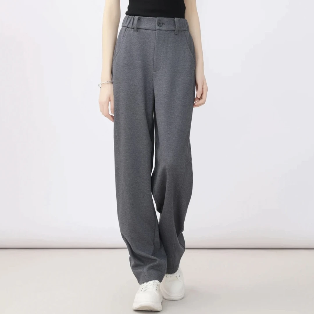 AMASS/阿玛施冬新款直筒休闲裤女宽松舒适时尚 5100529夏季女式