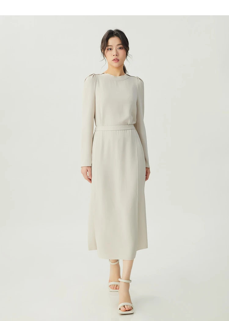 AMASS/阿玛施夏季气质高腰长款时尚中长款显瘦高腰巴黎裙5200258