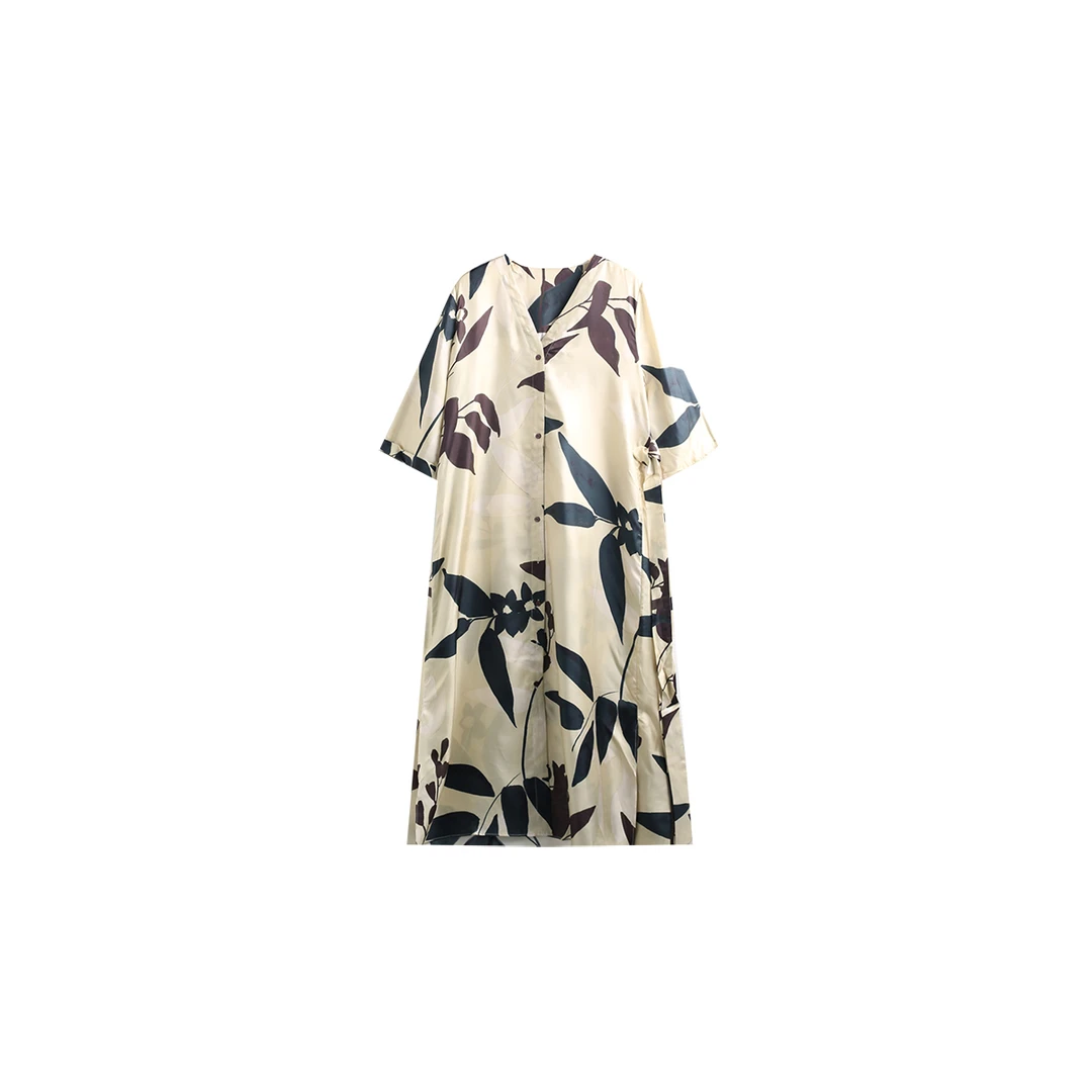 【金多乾】新款桑蚕丝连衣裙 SZHC-1698