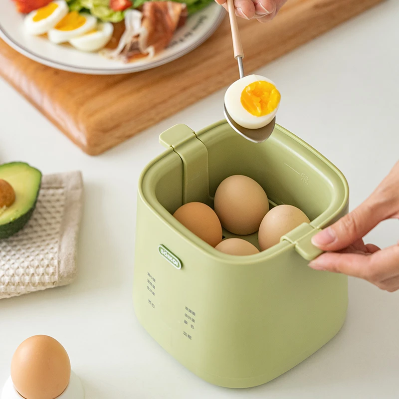 SOIKOI司崎库煮蛋器多功能蒸蛋器小型家用定时自动断电煮蛋神器