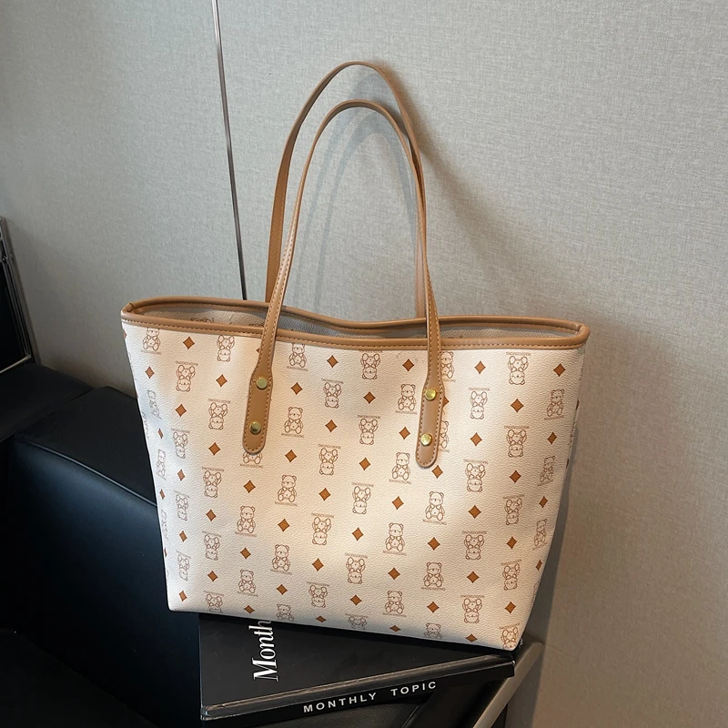 高级感托特包包女2025新款手拎通勤包女士百搭时尚大容量单肩大包