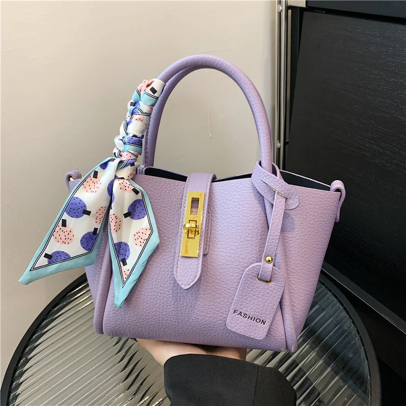 高级质感手提包包女2025新款轻奢单肩水桶包斜挎菜篮子通勤托特包