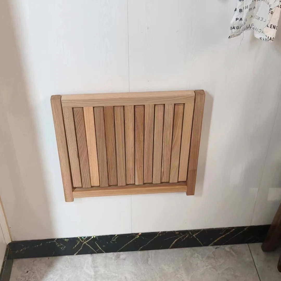 隐形换鞋凳/折叠墙壁凳免打孔