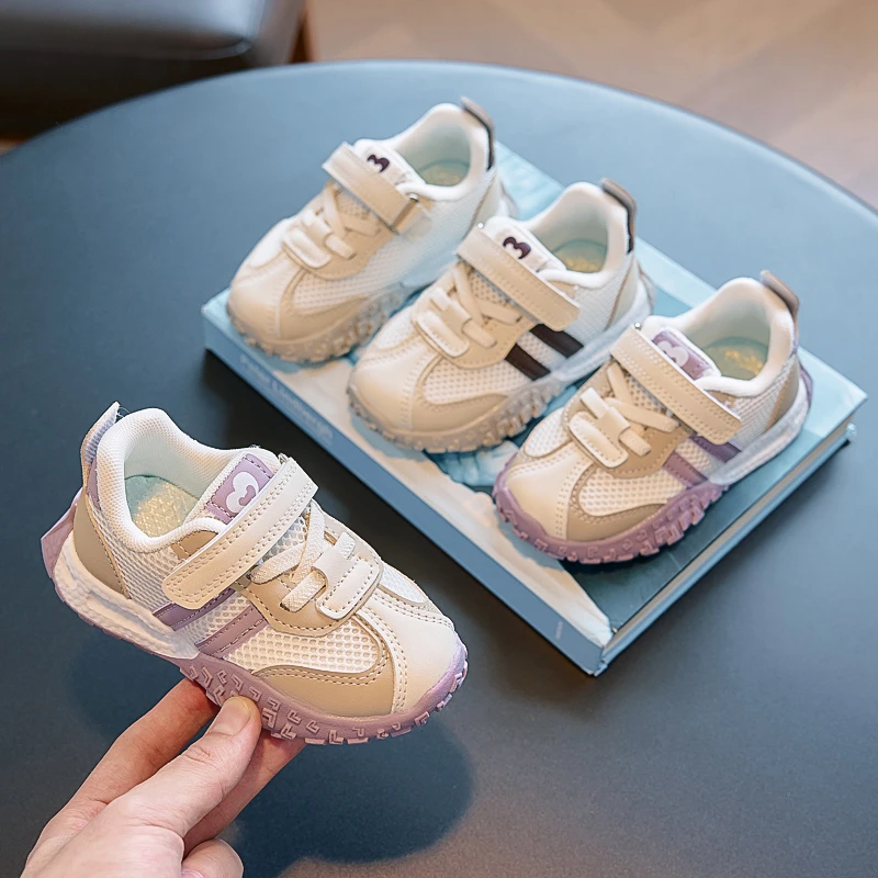 儿童运动鞋春秋新款小童鞋子防滑透气单鞋男宝宝鞋子时尚百搭女宝