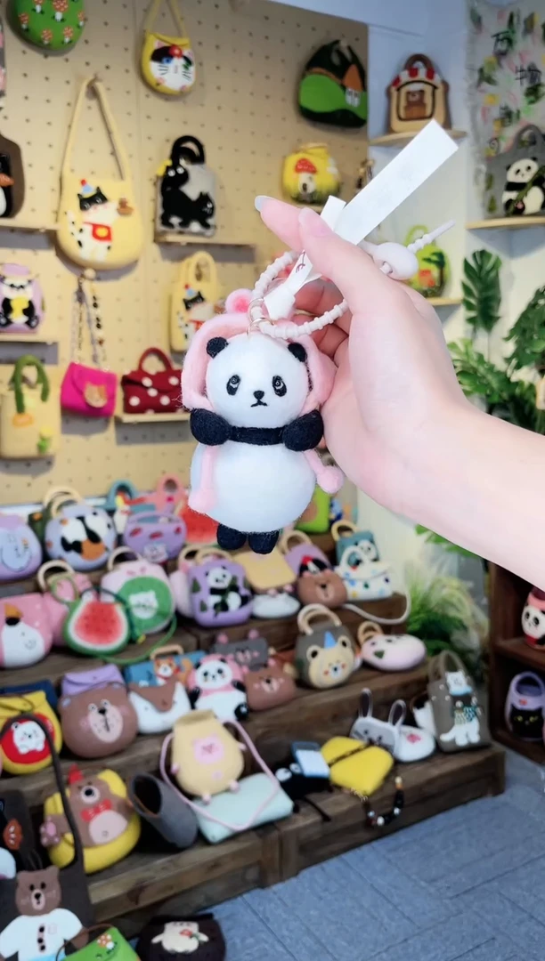 【闪购商品】头巾熊猫挂件挂件挂件