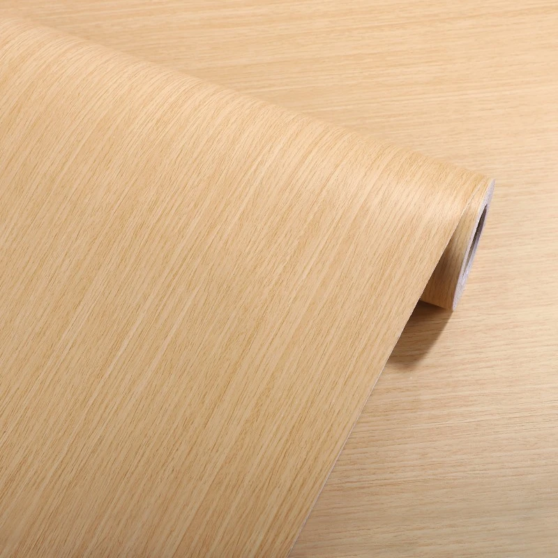 仿木纹贴纸原木色旧木门翻新家具贴纸木纹纸门套门框贴纸自粘加厚