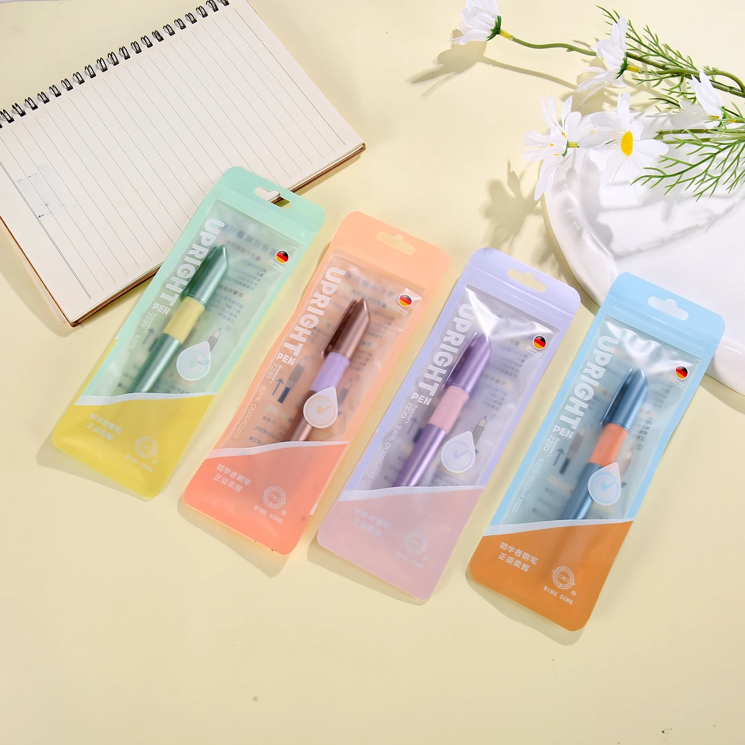 永生糖果色初学者正姿钢笔7230