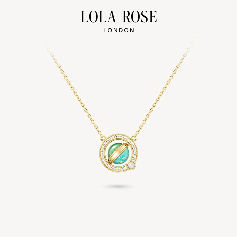 铜合金项链 【汤娜娜】 Lola Rose日心说项链翻转星球