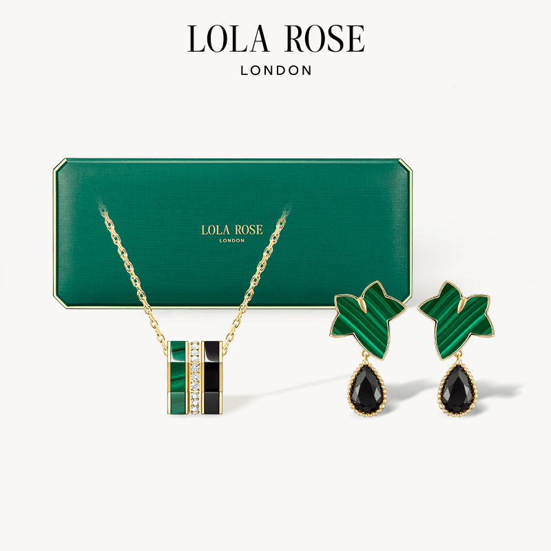 铜合金合成锆石项链 【静姝专属】Lola Rose八边形系列项链简约百搭