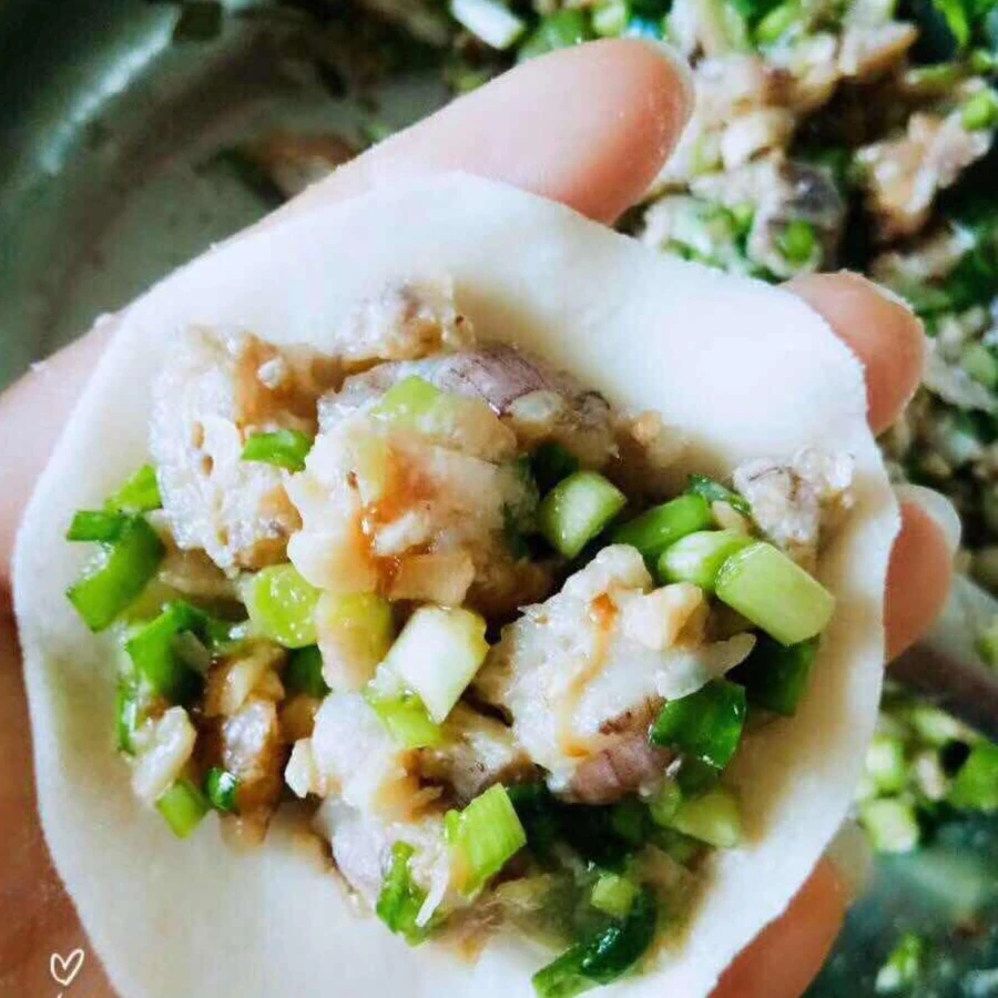 2盒30个海鲜水饺纯手工皮皮虾大虾海螺鲅鱼馅东北饺子1.9斤广式早茶