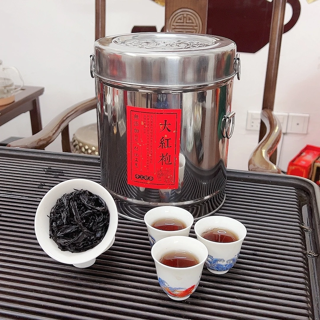 （莫物兄宠粉）武夷山岩茶大红袍浓香型一桶一斤包邮