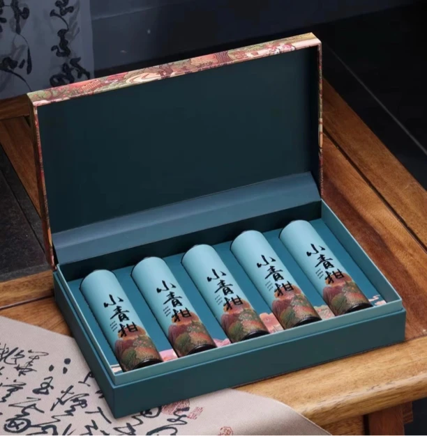 新会陈皮小青柑普洱茶礼盒装一盒25粒包邮