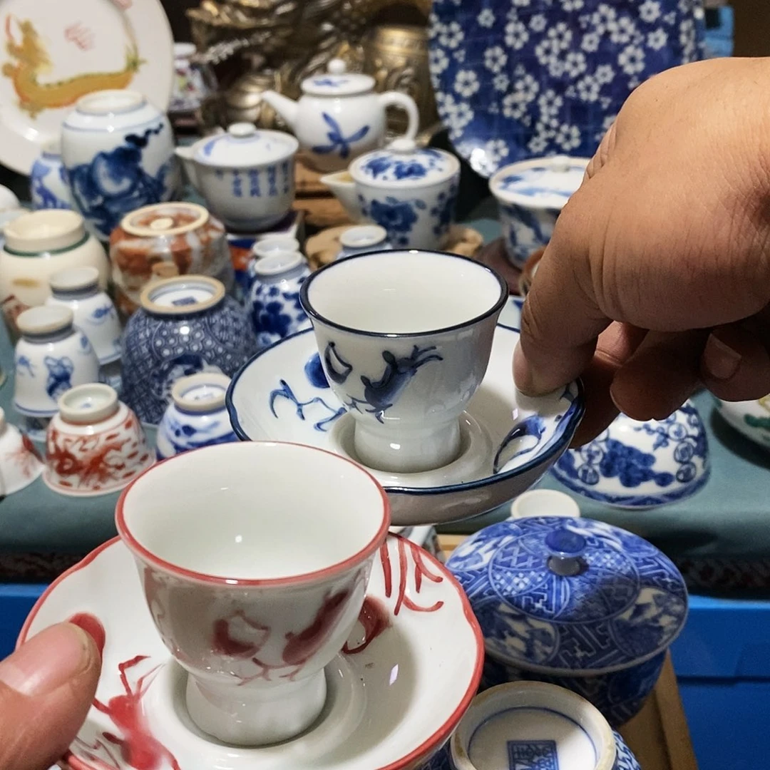 秋**浓舶来瓷器满28包邮