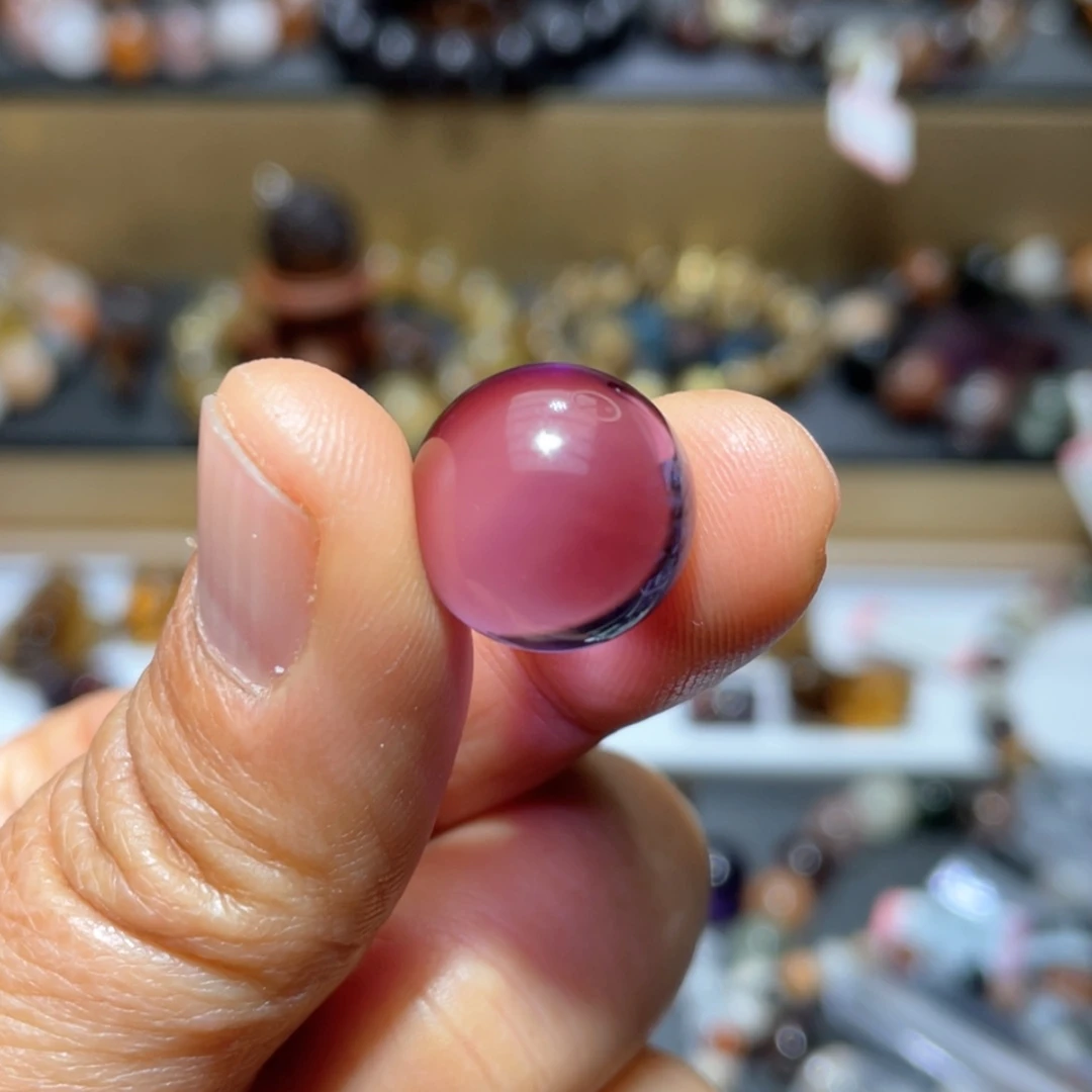 【闪购商品】水晶吊坠(不含链)未镶嵌单珠打孔不退不换