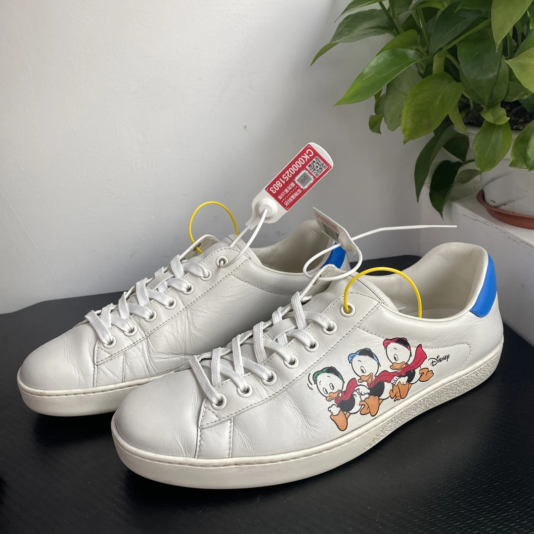 GUCCI/古驰42欧码迪士尼联名小白鞋板鞋成色自定义zg112