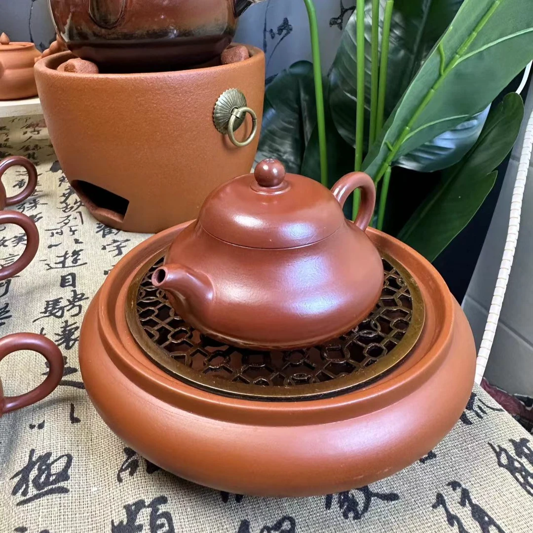 只吉茶器（玉乳壶）潮州手制朱泥原矿小容量茶壶家用功夫茶具