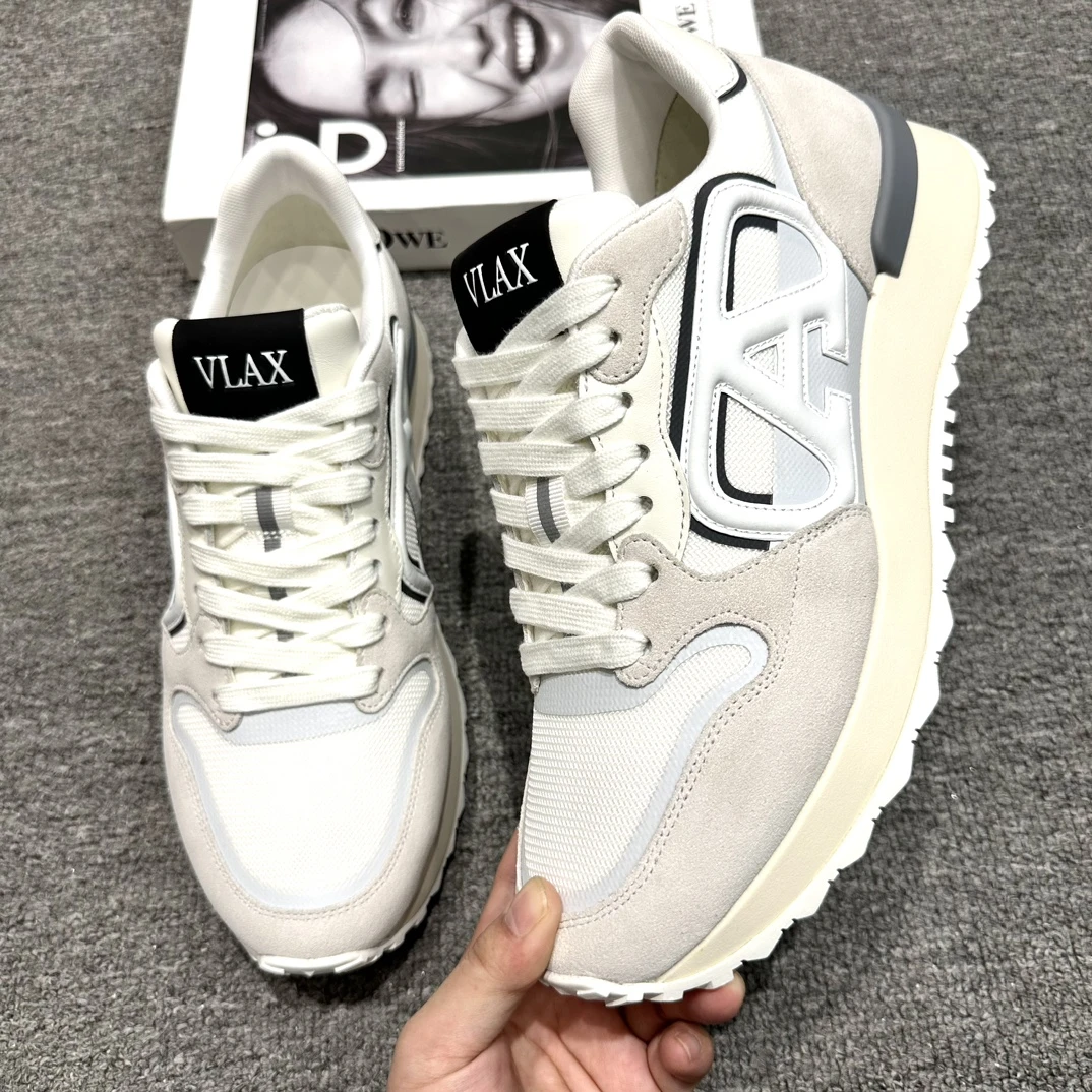 【V-LAX高端鞋子】新款休闲鞋真皮鞋安脚舒服软底软面舒适男士5158