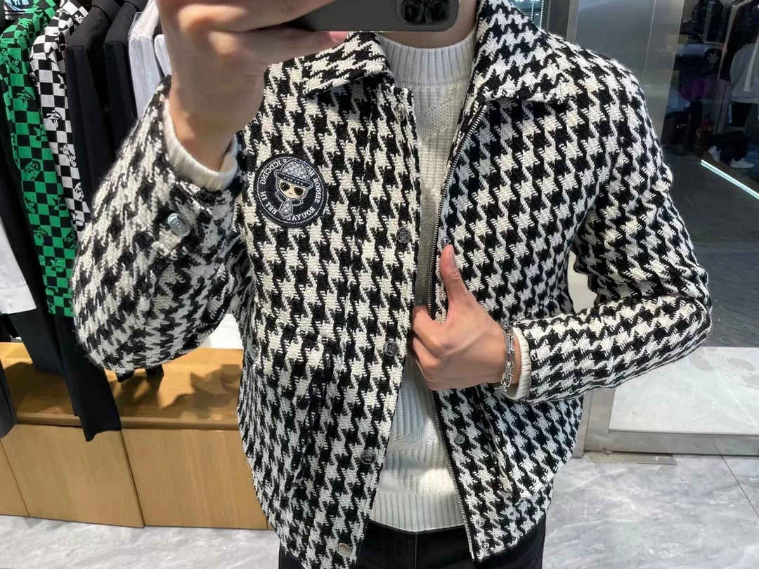 48-54【JCDC外套冬】秋冬新款夹克外套面料正品舒服加厚时尚保暖潮