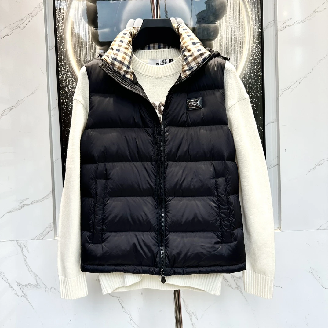 46 48 50【VOE马甲羽绒】新款冬季保暖羽绒马甲休闲百搭轻奢潮流