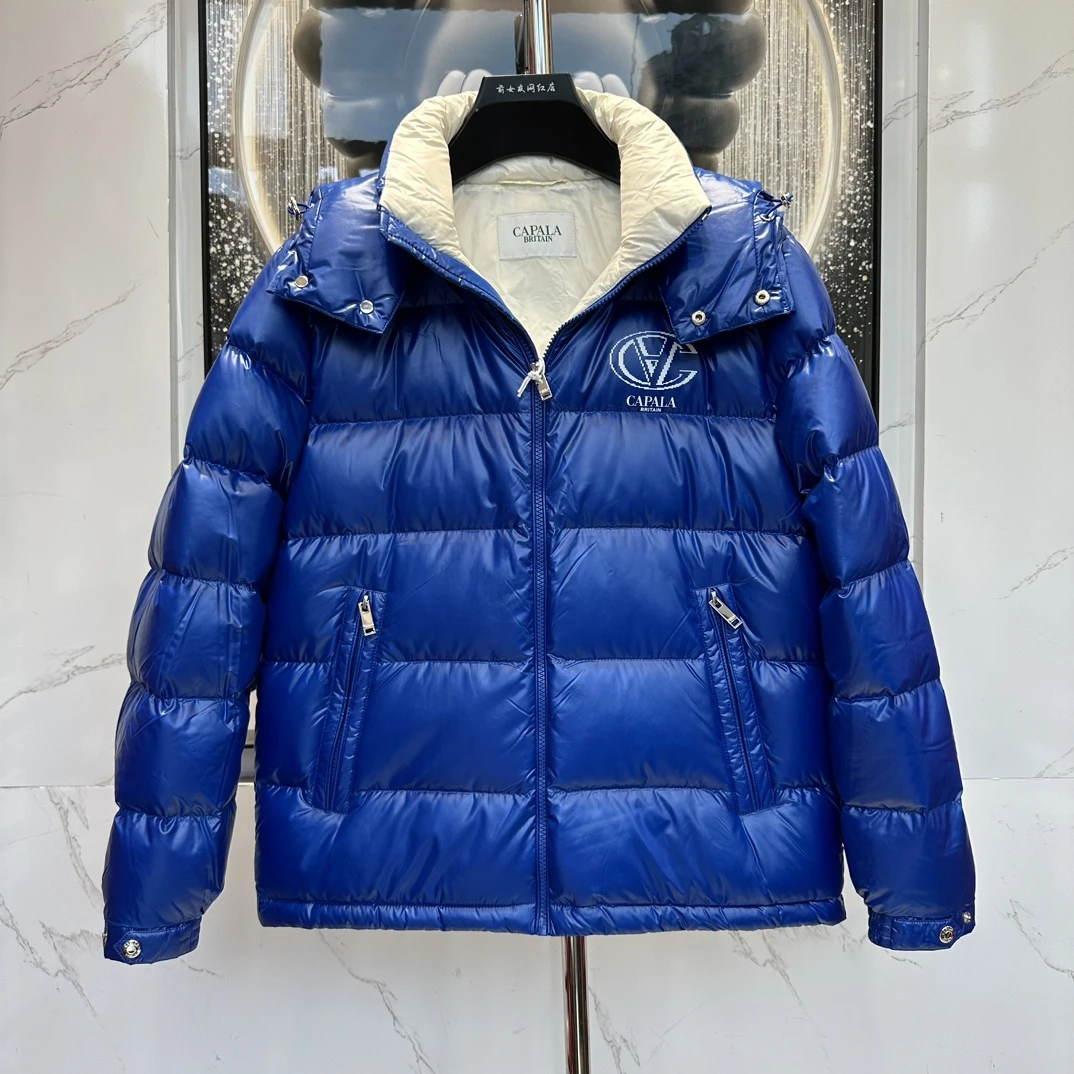 【卡铂拉羽绒服】冬季新款潮流休闲男士轻奢羽绒时尚保暖（两个色）