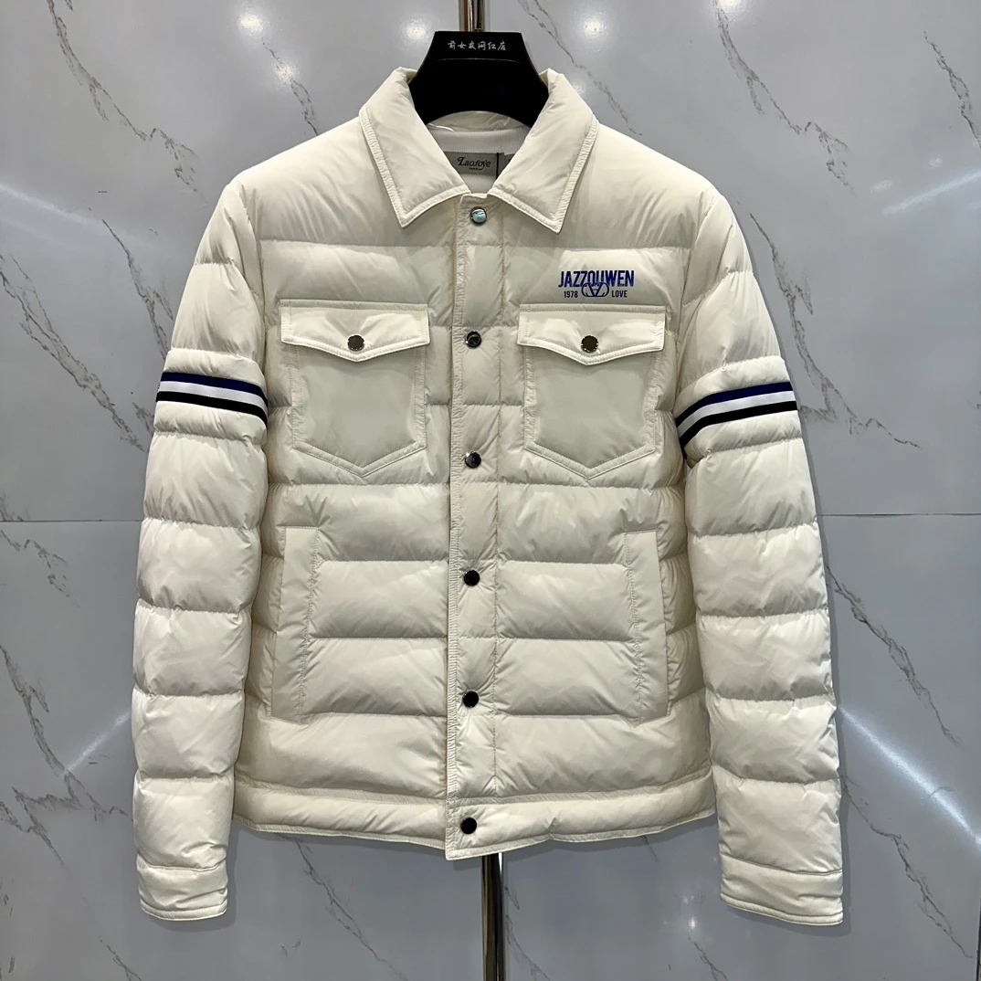 46 52【爵士欧文羽绒服】冬季新款休闲外套男轻羽绒服商务羽绒服