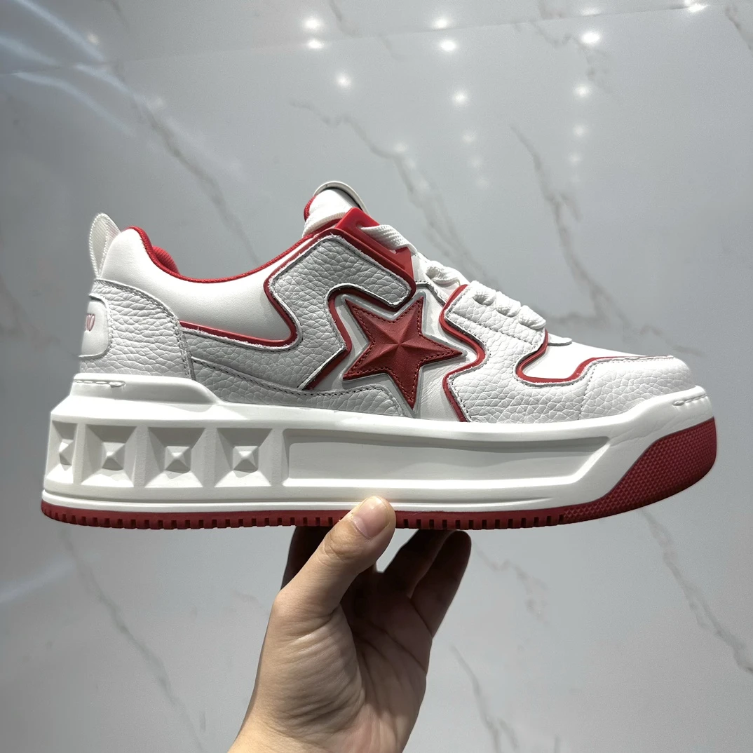 【新款高品质鞋子】新款真皮男鞋安脚舒服软底软时潮流时尚休闲0013