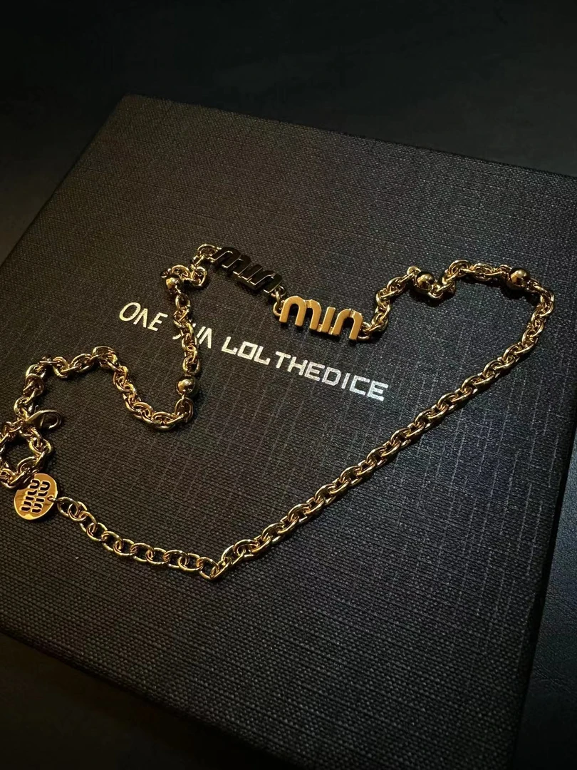 钨合金树脂项链 ONE JUN|谬家重工精致百搭项链