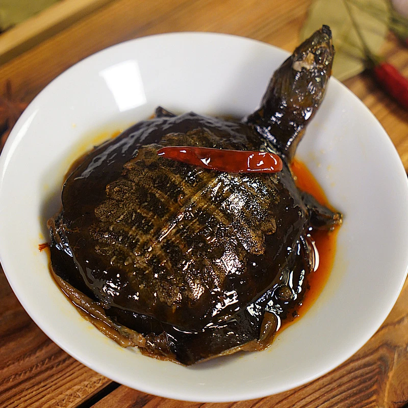 麻辣小甲鱼五香甲鱼卤味真空包装营养五香秘制卤味美味王八老鳖