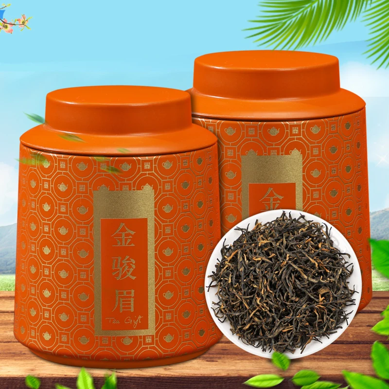 2025新茶骏眉红茶花香蜜香浓郁浓香型耐泡工夫红茶茶叶 礼罐装